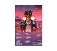LWFKAUVBS Juice Wrld Legends Never Die Album Cover Canvas Poster Bedroom Decor Landscape Office Room Decor Gift 16x24inch(40x60cm)