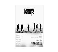 LWFKAUVBS Linkin Park Minutes to Midnight Album Cover Canvas Poster Wall Art Decor Print Picture Paintings for Living Room Bedroom Decoration 12x18inch(30x45cm)