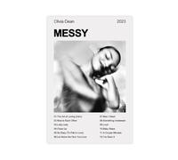 LWFKAUVBS Olivia Dean Album The Art of Loving Cover Canvas Poster Wall Art Decor Print Picture Paintings for Living Room Bedroom Decoration 16x24inch(40x60cm)