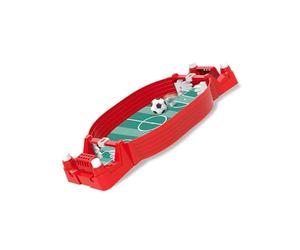 LWHZOFR 2 Player Tabletop Foosball Board Game Toy Manual Control, Red | Handling for Party Gathering Entertainment Interactive Play with Easy Control Competitive Toy