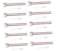 LWHZOFR USB C Female Double-Wire Power Cables, Transparent SHANGXI | for 12 V Project Wiring 10cm / 3.94in