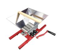 LwiftGal Apples Crusher, Portable Fruit Pulper, 7L Manual Juicer Grinder with Handle, Stainless Steel for Wine and Cider Pressing, Perfect for Fresh Juice and Seasonal Ciders Grapecrusher