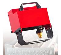 LwiftGal Dot Peen Marking Machine, Metal Engraving Machine, Pneumatic Marking Machine Field for Letters, Serial Numbers, VIN Code, Date, Graphics 80 * 20mm
