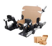 LwiftGal Manual Box Folding Tool, Shipping Boxes Folding Fixture, Adjustable Size, Improves Packaging Efficiency, Easy to Use, for Various Packaging Industries Length≤25cm-Width≤35cm