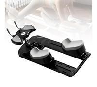 LwiftGal Spine Twist & Stretch Trainer, 70cm Crawling Range, 3-Level Adjustment, Phone Holder, LED Counter, 230kg Capacity,Detachable, for Abdominal Workout Black