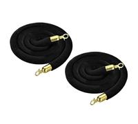 LWJSOCP Crowd Control Barrier Retractable Belt with Snap Hook 4ft Black Queue Management System for Events Event Planning and Red Carpet Use