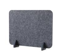 LWJSOCP Desk Privacy Divider, Acoustic Freestanding Desk Divider Noise Reducing Desk Privacy Panel For Table Sound Proof Dividers For Classroom Desktop Office(Gray,40x50cm)