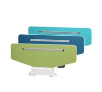LWJSOCP Desk Privacy Divider, Desk Divider Desktop Privacy Panel, Acoustic Partition Reduce Noise/Visual Distractions For Home Offices Libraries Classroom (Color : Blue-A, Size : 30X100X0.5CM)