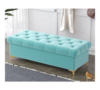 LWJSOCP Modern Storage Footstool Bench Stylish Rectangular Shoe Changing Seat for Entryway & Living Room Functional Furniture for Bedroom & Fitting Room Versatile Footrest &