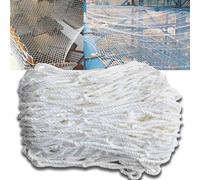 LWJSOCP Safety Rope Netting Fence, 20x23FT Indoor Decorative Climbing Cargo Net, Tree House Playground Safety Net - 1cm Rope for Child Protection and Fun