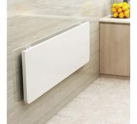 LWJSOCP Wall Mounted Folding Desk Floating Laptop Workstation Space Saving Foldable Table Compact Wall Desk for Home Office Portable PC Table Easy Setup Writing Desk