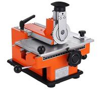 lwjunmm Dog Tag Printer Machine,Semi-Automatic Embosser Dog Tag Printer,Label Printing Marking Machine,Label Marking Machine,for Metal Plate/PVC Card,5mm