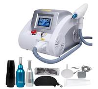 lwjunmm Tattoo Remover Machine with Adjustable Function, 1000W Facial Beauty Care Professional Equipment with LED Display & Portable Case for Home Salons 3Probes