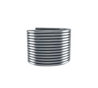 LWJUWOKL 304 Stainless Steel Pipe, 1M Length, 2-16mm OD, 0.5/1/1.5mm Wall Thick, Silver