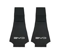 LWKJDHS 2 Pcs Car Headrest Cover for BYD SEAL, Seat Headrest Protector Soft Car Accessories,A-Black