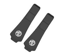LWKJDHS 2 Pcs Car Headrest Cover for MG MG5 2011-2017, Seat Headrest Protector Soft Car Accessories,B-Black1