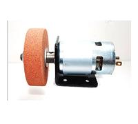 LWOMAN torque power 775 DC Motor Polishing Motor Electric Drill Motor 12V CNC Machine Motor Model Airplanes Motor Micro Lathe High Speed Motor lathe tools (Color : 775 motor kit+grinding wheel)