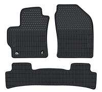 Lwope Car Floor Mats Custom Fit for Toyota Corolla Cross 2022 2023 2024 (Not Fit Toyota Corolla) Black Rubber Auto Liner Mats All Weather Protection Odorless
