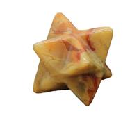 LWQCHW Merkaba Crystal 0.75 Inch Metaphysical Merkaba Star for Meditation, Energy Tetrahedron Crystal and Healing Stones for Spiritual Growth and Healing, One Size, Agate