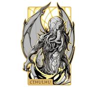 LWQLZY Cthulhu Mythos Gods Brass Gold-Plated and Meticulously Colored Bookmark Metal Card Collection (Cthulhu)