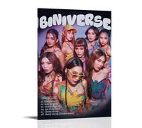 LWSCYMX BiniAlbum Covers Popular Music Singers Series Canvas Poster Wall Art Decorative Painting Bedroom Painting Posters12x18inch(30x45cm) Frame-style