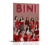 LWSCYMX BiniAlbum Covers Popular Music Singers Series Canvas Poster Wall Art Decorative Painting Bedroom Painting Posters08x12inch(20x30cm) Frame-style