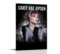 LWSCYMX Carly Rae JepsenAlbum Covers Popular Music Singers Series Canvas Poster Wall Art Decorative Painting Bedroom Painting Posters16x24inch(40x60cm) Frame-style