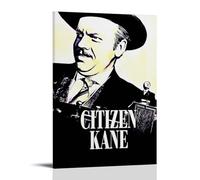 LWSCYMX Citizen Kane Classic Movies And TV Series Canvas Poster Wall Art Decorative Painting Bedroom Painting Posters24x36inch(60x90cm) Frame-style