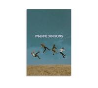 LWSCYMX Imagine Dragons Album Covers Popular Music Singers Series Canvas Poster Wall Art Decorative Painting Bedroom Painting Posters 12x18inch(30x45cm) Unframe-style