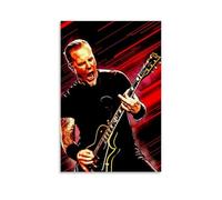 LWSCYMX James Hetfield Album Covers Popular Music Singers Series Canvas Poster Wall Art Decorative Painting Bedroom Painting Posters 16x24inch(40x60cm) Unframe-style