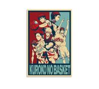 LWSCYMX Kuroko's Basketball Classic Anime Wonderful Anime Canvas Poster Wall Art Decorative Painting Bedroom Painting Posters12x18inch(30x45cm) Unframe-style