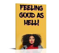 LWSCYMX LizzoAlbum Covers Popular Music Singers Series Canvas Poster Wall Art Decorative Painting Bedroom Painting Posters20x30inch(50x75cm) Frame-style