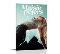 LWSCYMX Maisie PetersAlbum Covers Popular Music Singers Series Canvas Poster Wall Art Decorative Painting Bedroom Painting Posters16x24inch(40x60cm) Frame-style