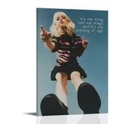 LWSCYMX Maisie PetersAlbum Covers Popular Music Singers Series Canvas Poster Wall Art Decorative Painting Bedroom Painting Posters16x24inch(40x60cm) Frame-style