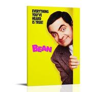 LWSCYMX Mr. Bean Classic Movies And TV Series Canvas Poster Wall Art Decorative Painting Bedroom Painting Posters20x30inch(50x75cm) Frame-style