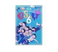 LWSCYMX Mr. Osomatsu Classic Anime Wonderful Anime Canvas Poster Wall Art Decorative Painting Bedroom Painting Posters12x18inch(30x45cm) Unframe-style