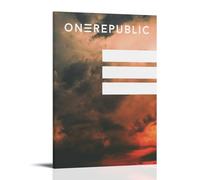 LWSCYMX OneRepublicAlbum Covers Popular Music Singers Series Canvas Poster Wall Art Decorative Painting Bedroom Painting Posters16x24inch(40x60cm) Frame-style