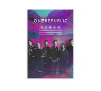 LWSCYMX OneRepublicAlbum Covers Popular Music Singers Series Canvas Poster Wall Art Decorative Painting Bedroom Painting Posters16x24inch(40x60cm) Unframe-style