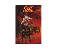 LWSCYMX Ozzy OsbourneAlbum Covers Popular Music Singers Series Canvas Poster Wall Art Decorative Painting Bedroom Painting Posters08x12inch(20x30cm) Unframe-style