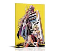 LWSCYMX Reborn As A Vending Machine, I Now Wander The Dungeon Classic Anime Wonderful Anime Canvas Poster Wall Art Decorative Painting Bedroom Painting Posters08x12inch(20x30cm) Frame-style