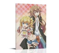 LWSCYMX Reborn As A Vending Machine, I Now Wander The Dungeon Classic Anime Wonderful Anime Canvas Poster Wall Art Decorative Painting Bedroom Painting Posters16x24inch(40x60cm) Frame-style