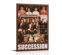 LWSCYMX Succession Classic Movies And TV Series Canvas Poster Wall Art Decorative Painting Bedroom Painting Posters12x18inch(30x45cm) Frame-style