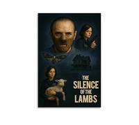 LWSCYMX The Silence of The Lambs Classic Movies And TV Series Canvas Poster Wall Art Decorative Painting Bedroom Painting Posters20x30inch(50x75cm) Unframe-style