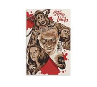 LWSCYMX The Silence of The Lambs Classic Movies And TV Series Canvas Poster Wall Art Decorative Painting Bedroom Painting Posters16x24inch(40x60cm) Unframe-style