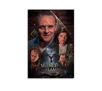 LWSCYMX The Silence of The Lambs Classic Movies And TV Series Canvas Poster Wall Art Decorative Painting Bedroom Painting Posters24x36inch(60x90cm) Unframe-style