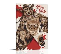 LWSCYMX The Silence of The Lambs Classic Movies And TV Series Canvas Poster Wall Art Decorative Painting Bedroom Painting Posters08x12inch(20x30cm) Frame-style