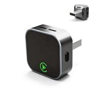 LWSEOPM Carplay Wireless Adapter for Ferrari 12Cilindri Spider 2024, Plug & Play, Auto Reconnect, Smart Button, Stable Control, Mini USB Design and Play Easy Use,A-Black