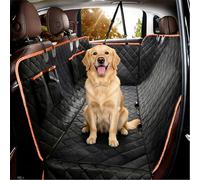 LWSEOPM Rear Seat Covers for Dogs for Chevrolet Volt Spark Sonic Onix Celta Bolt EV Agile 2000-2025, Waterproof, Machine Washable, Durable, Non-slip & Scratch Proof Dog Car Seat Cover