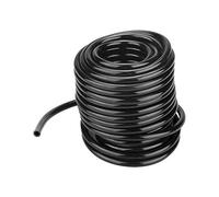 Lwuey 10M Micro Irrigation Tube (4mm ID/6mm OD) - Drip Watering Pipe Hose for Garden Lawn Automatic Irrigation System UV Resistant PVC Tubing Laid Underground or Above Fits Sprinklers Drippers