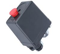 Lwuey Air Compressor Pressure Switch, Max 175 PSI Mechanical Air Compressor Regulator Valve G1/4 Inch Interface 220V 20A Pressure Controler Safety Pressure Relief Valve Central Pneumatic